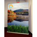 Retractable Banner Stand with 60" x 78" Banner